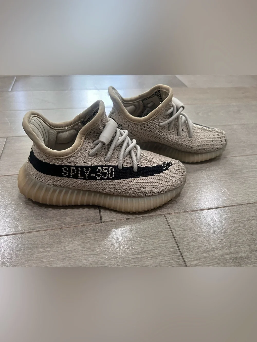 Adidas Yeezy Boost 350 V2 Infant 7K Slate HP7871 Toddler Sneakers w/Box